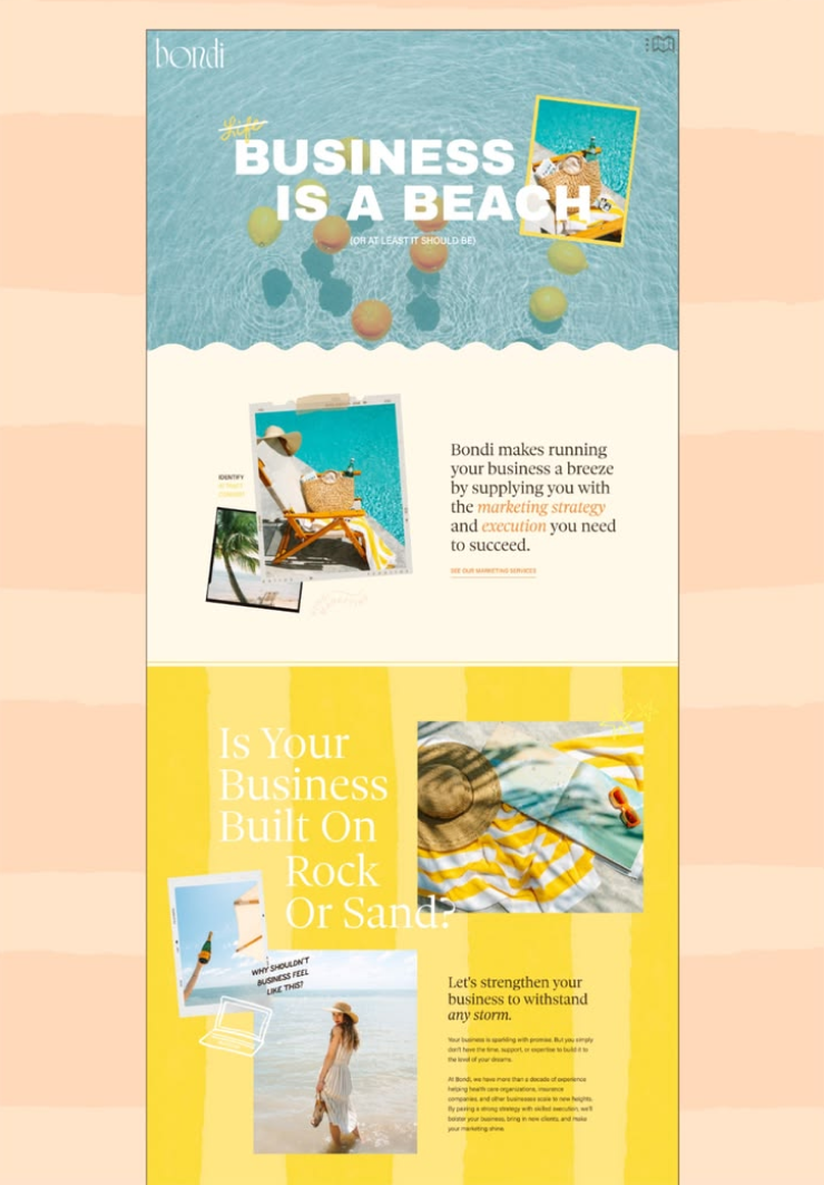 Bondi Creative brand preview